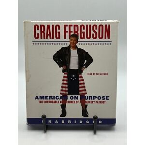 Craig Ferguson American On Purpose Unabridged Audiobook 7 CD Set Read By Author